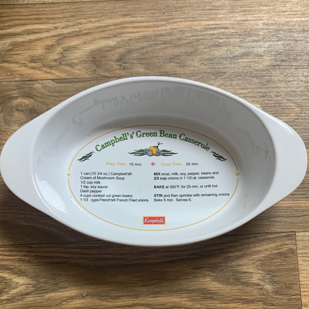Campbell's White Casserole Dish